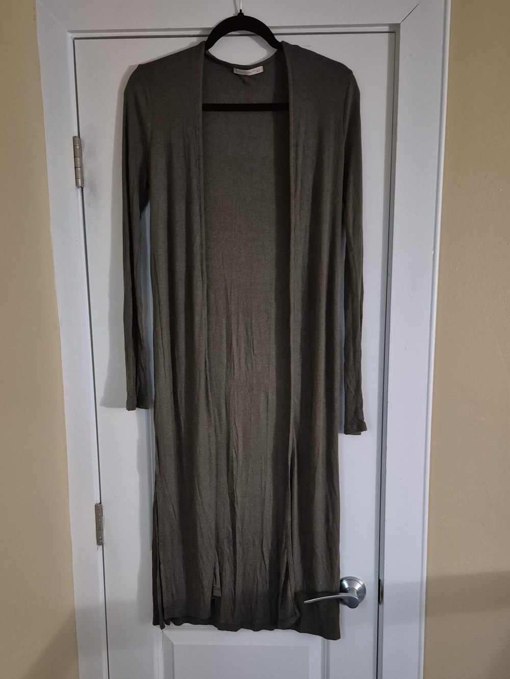 Womens Olive Green Gardigan M